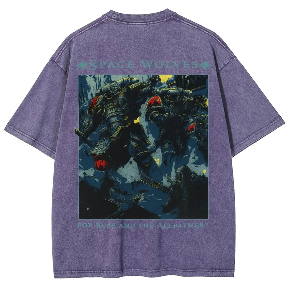 Unisex Fit Washed T-Shirt 丨WH40K