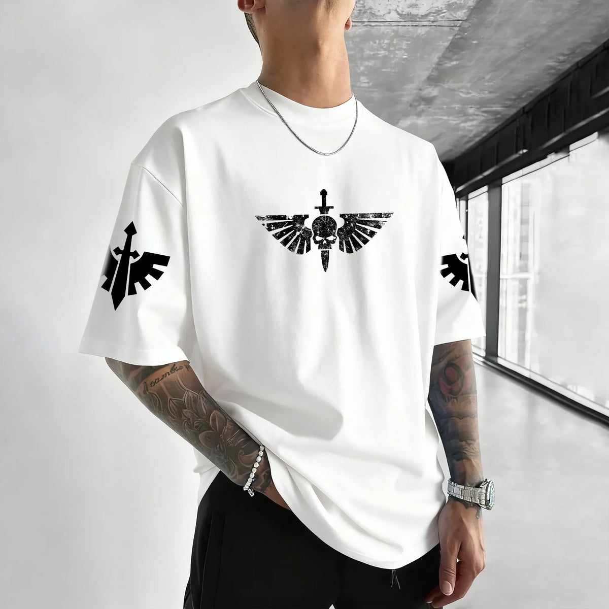 Unisex Anime Inspired Vintage T-Shirt | WH40K