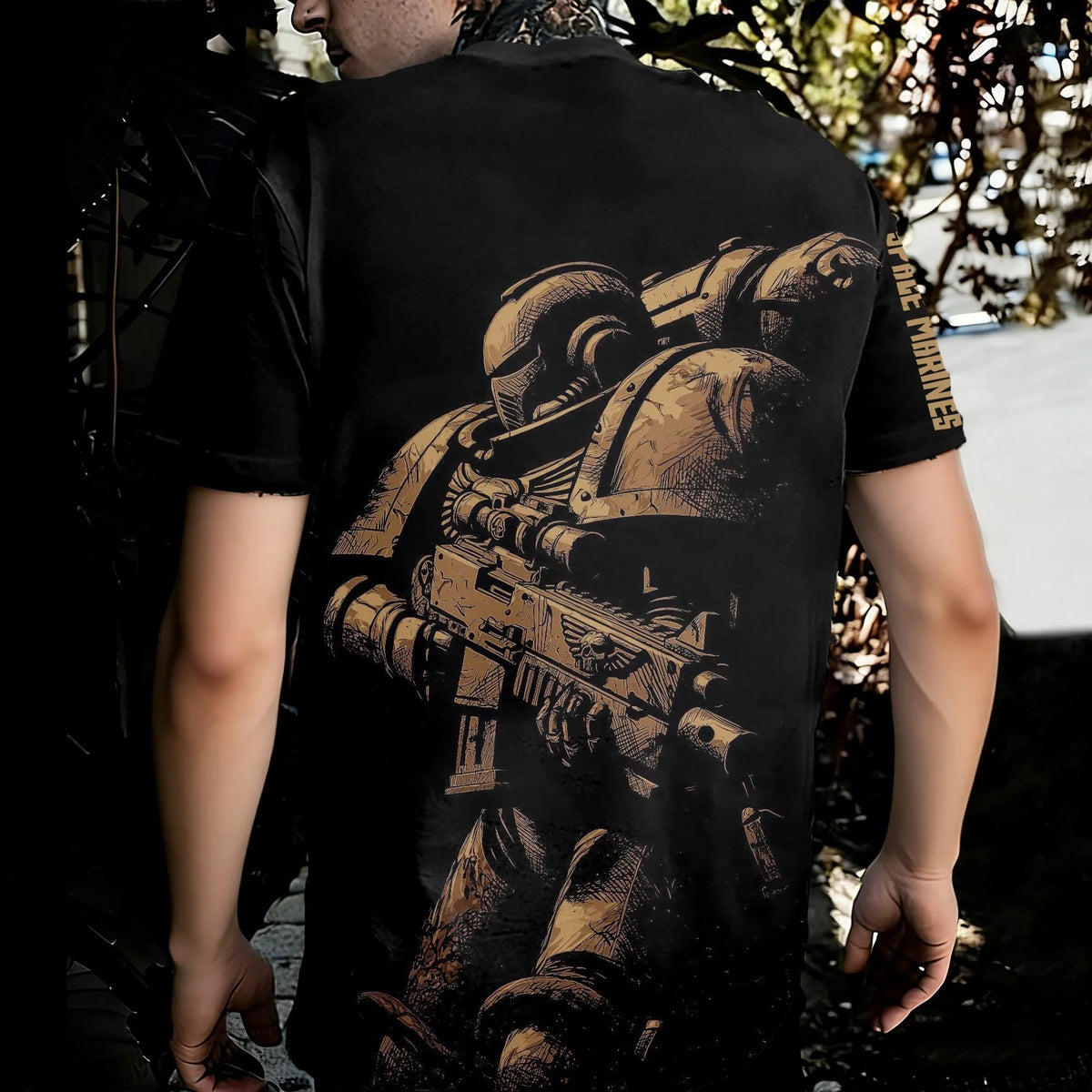 Unisex Anime Inspired Vintage T-Shirt| WH40K