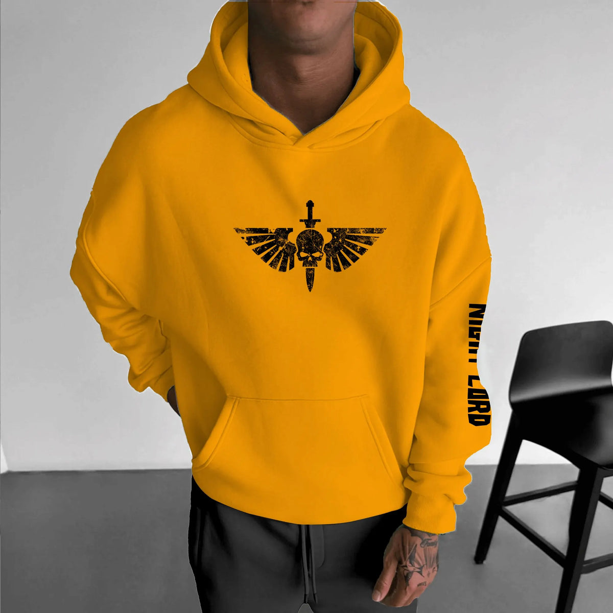 WH40K Game  Streetwear Vintage Plush Hoodie