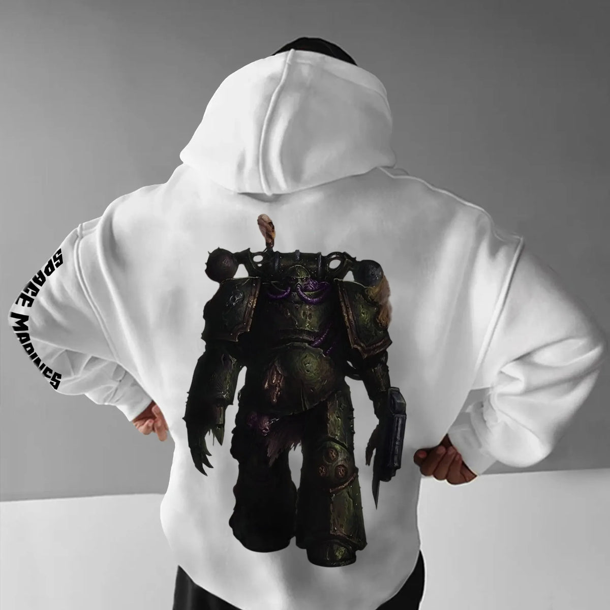 WH40K Game  Streetwear Vintage Plush Hoodie