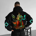 Unisex Anime Graphic Streetwear Vintage Plush Hoodie | WH40K