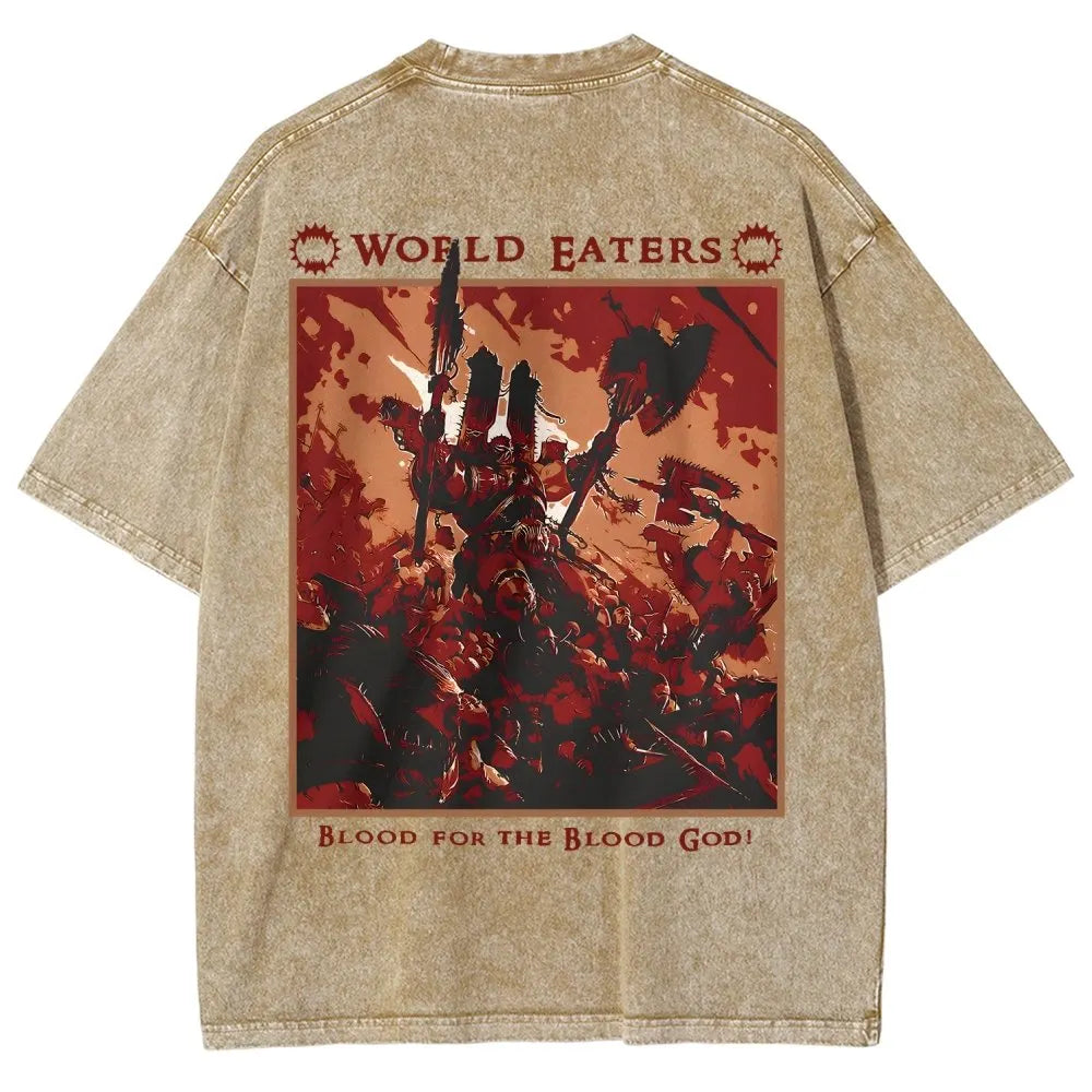 Unisex Fit Washed T-Shirt 丨WH40K