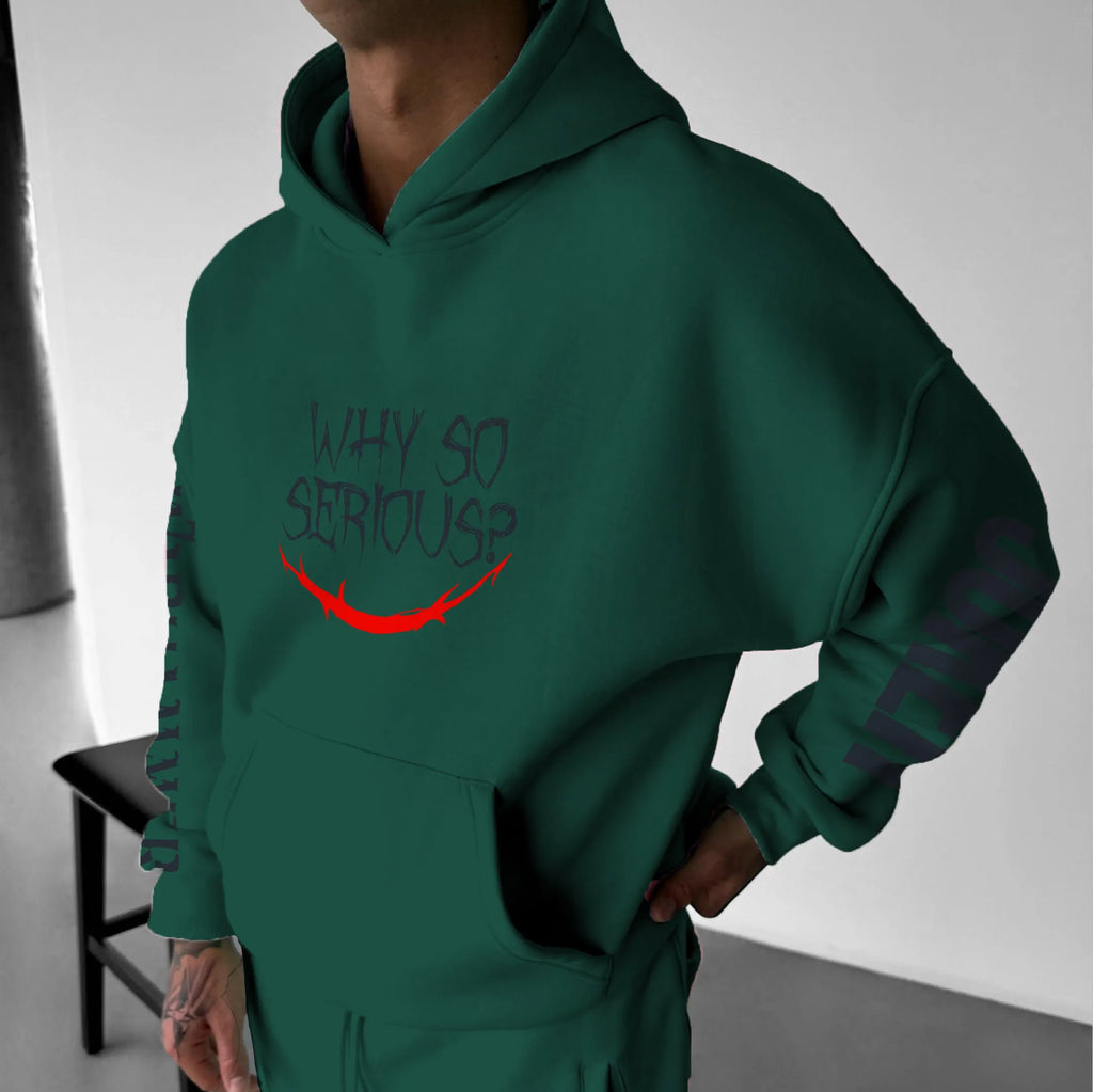 Joker&WH40K Game  Streetwear Vintage Hoodie