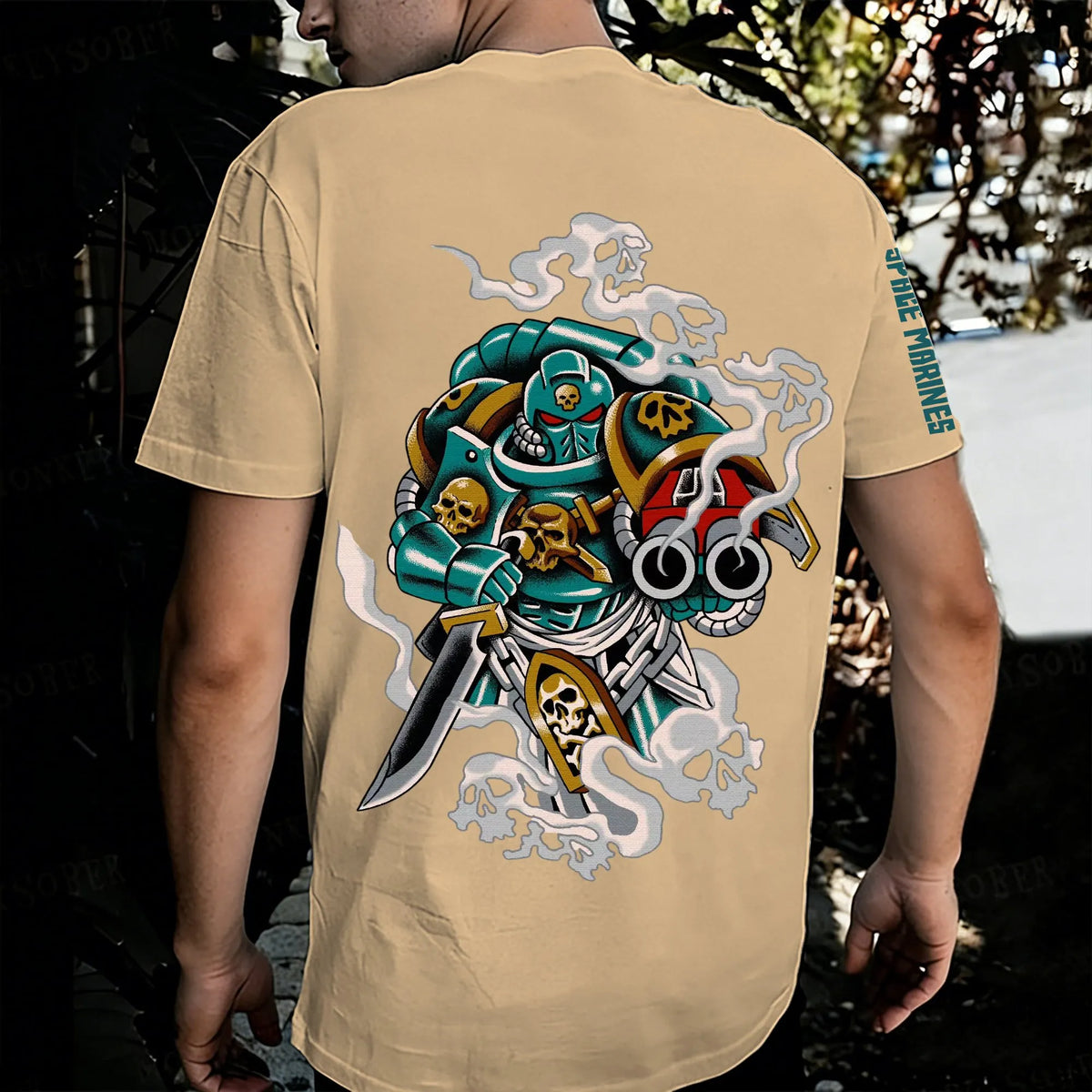 Unisex Anime Inspired Vintage T-Shirt| WH40K