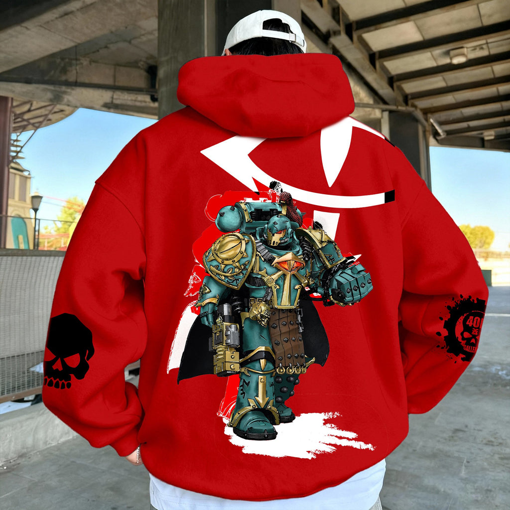 Unisex Anime Graphic Streetwear Vintage Hoodie