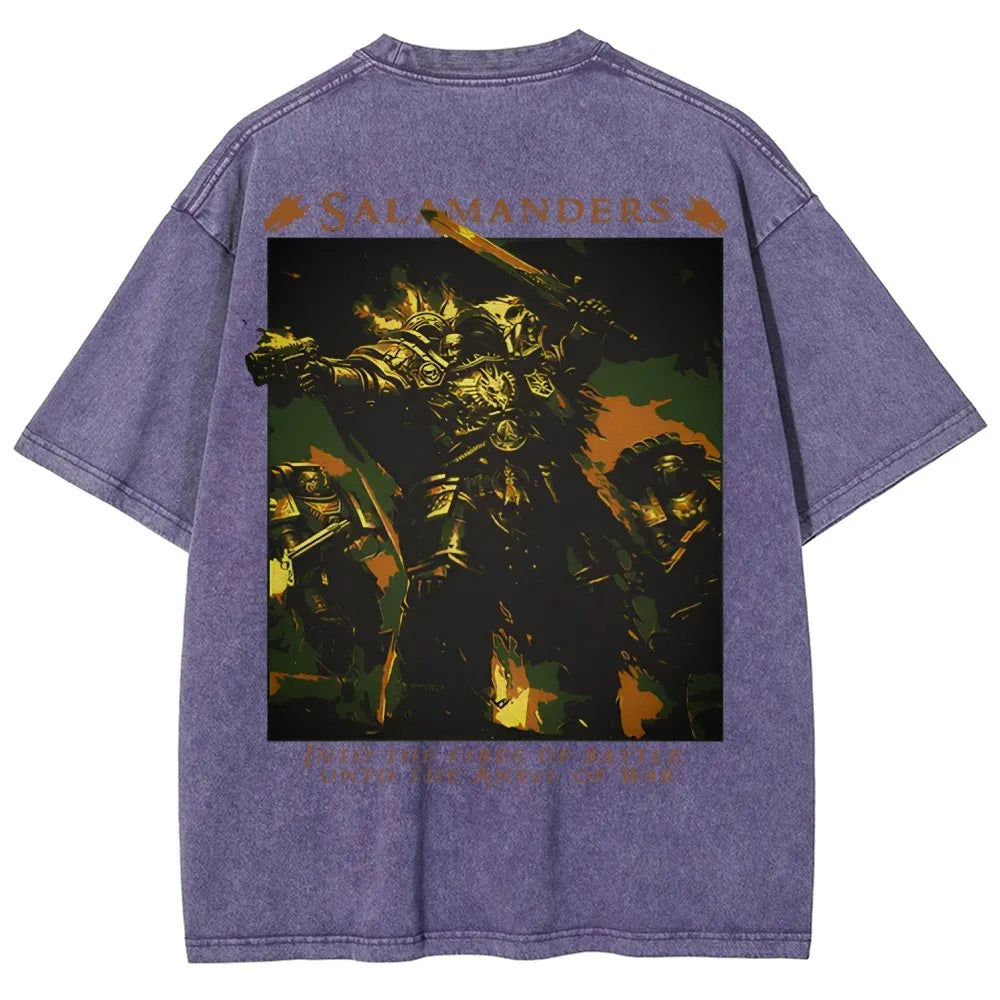 Unisex Fit Washed T-Shirt 丨WH40K