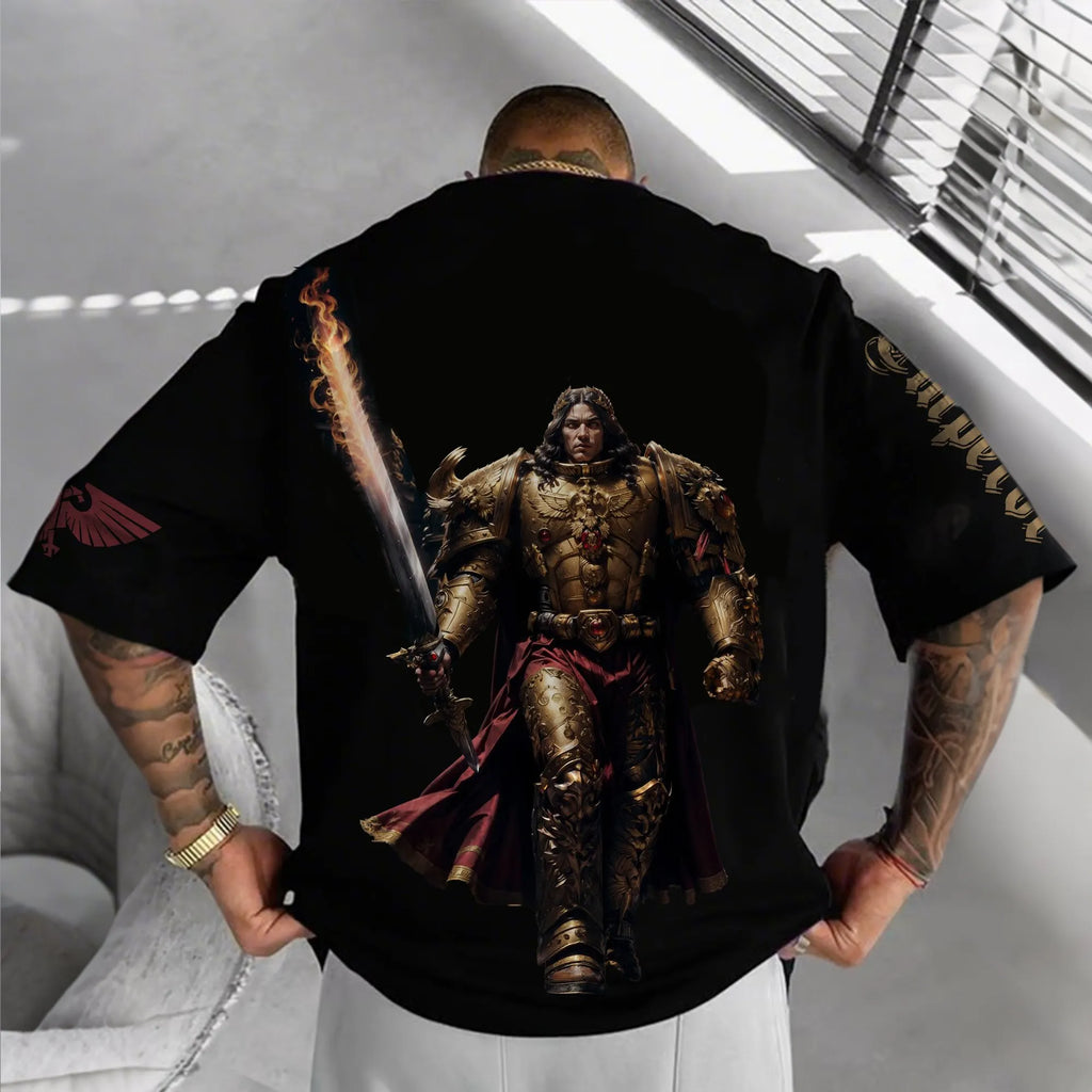 Emperor Of Mankind of WH40K  Art Inspired Vintage T-Shirt