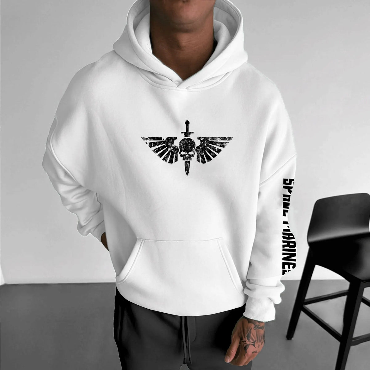 WH40K Game  Streetwear Vintage Hoodie