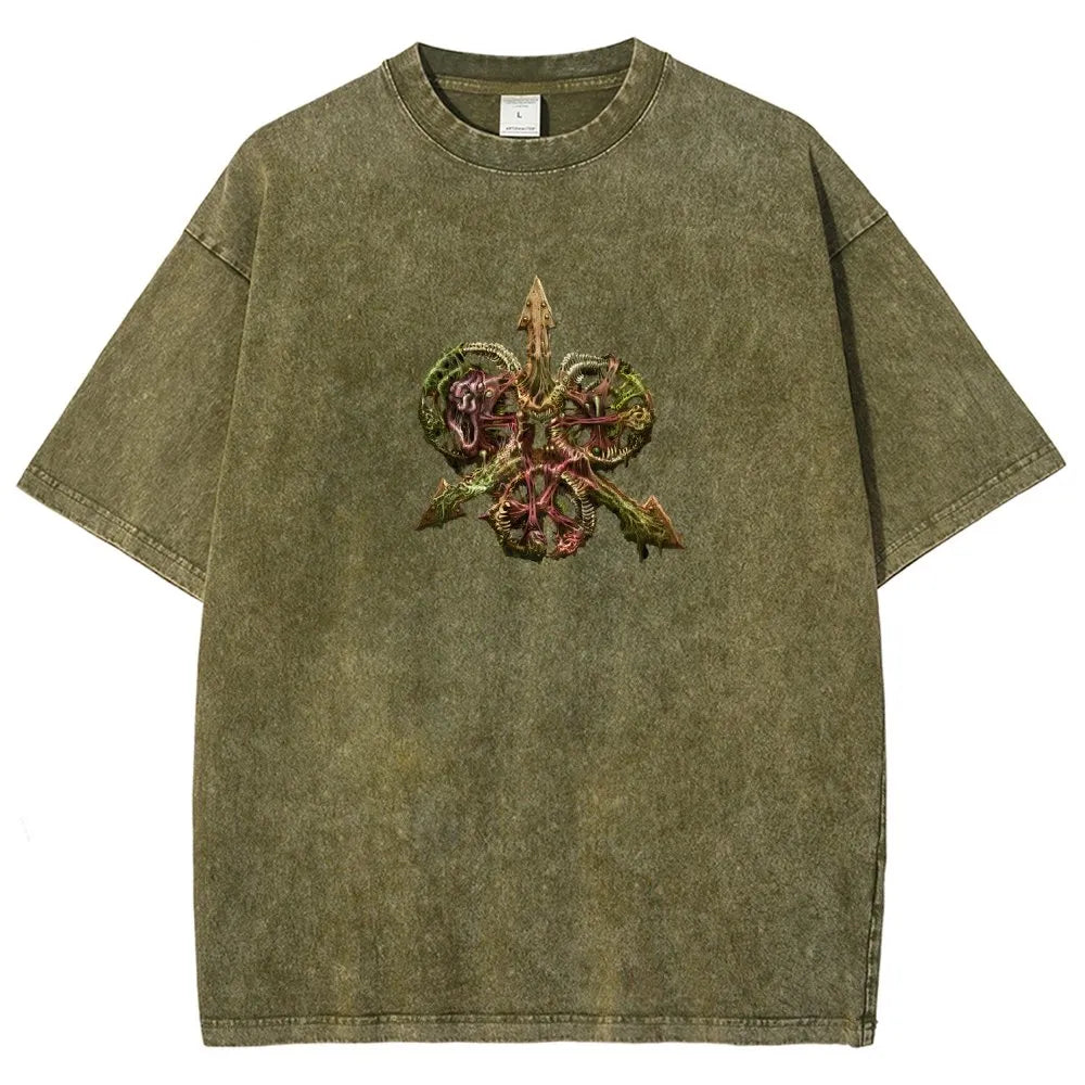 Unisex Fit Washed T-Shirt 2508016342丨WH40K