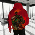 WH40K Game  Streetwear Vintage Plush Hoodie