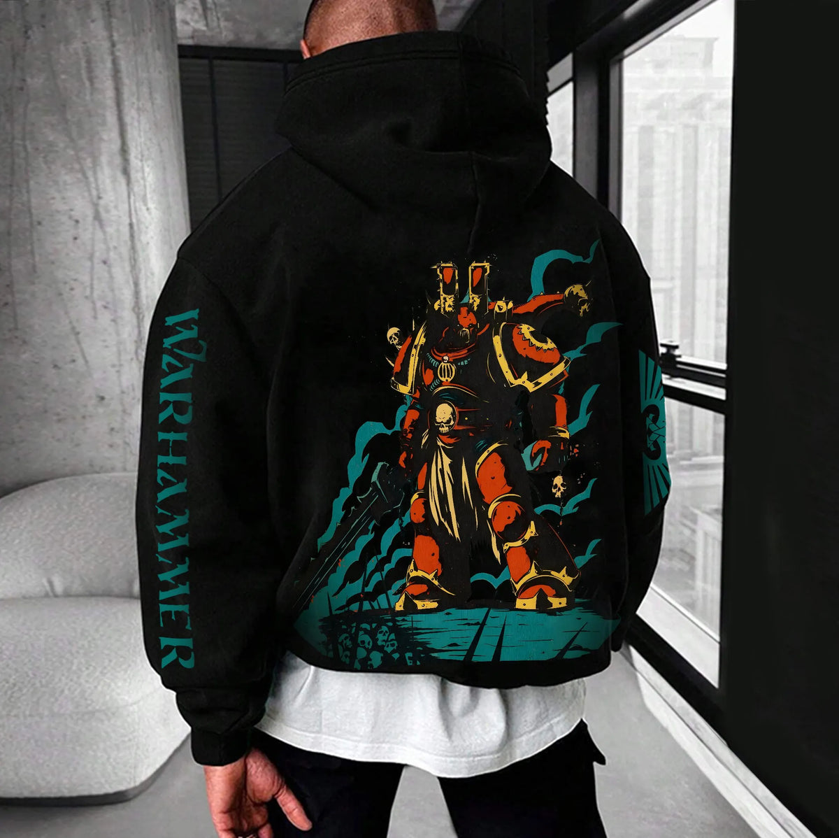 WH40K Game  Streetwear Vintage Hoodie