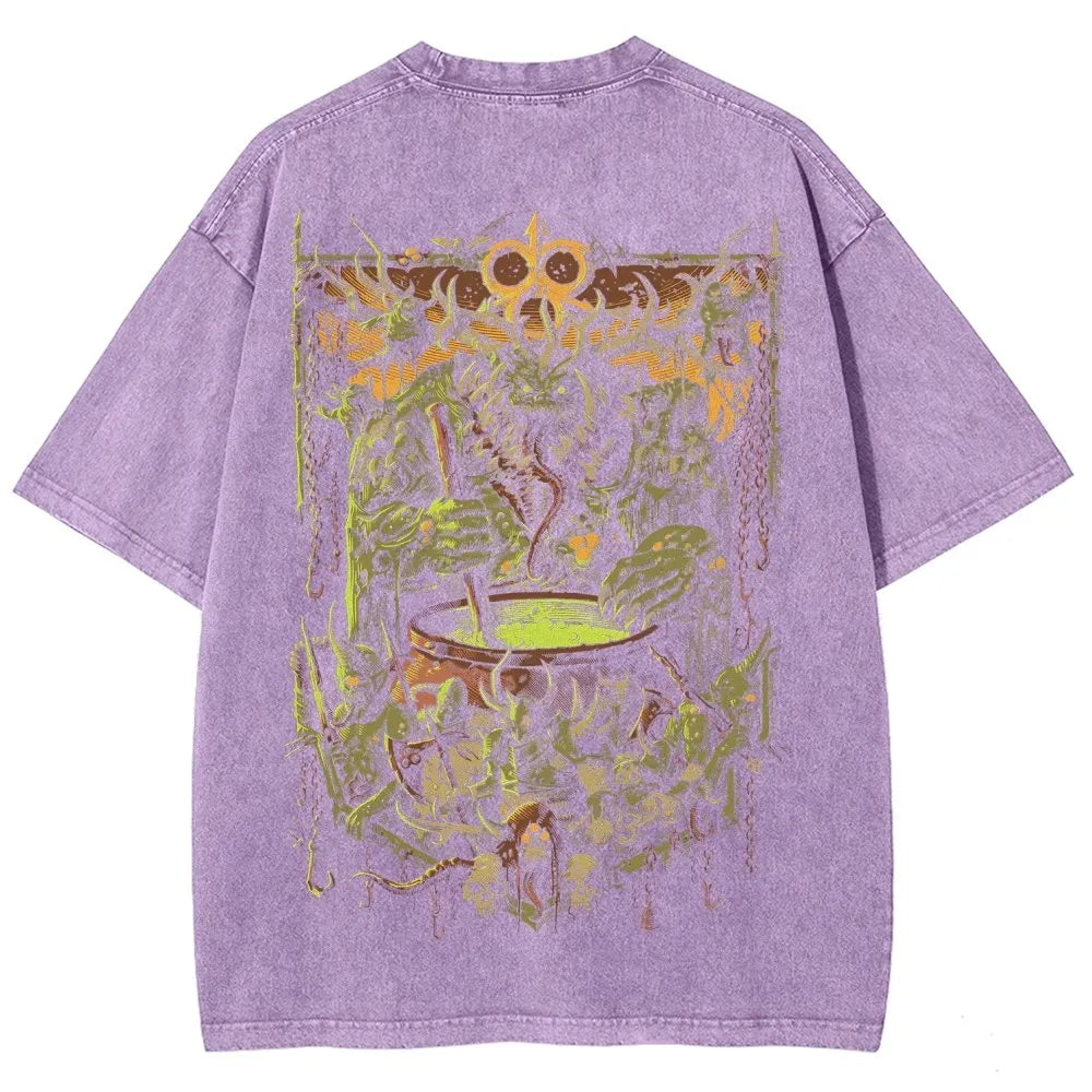Unisex Fit Washed T-Shirt 2508016342丨WH40K