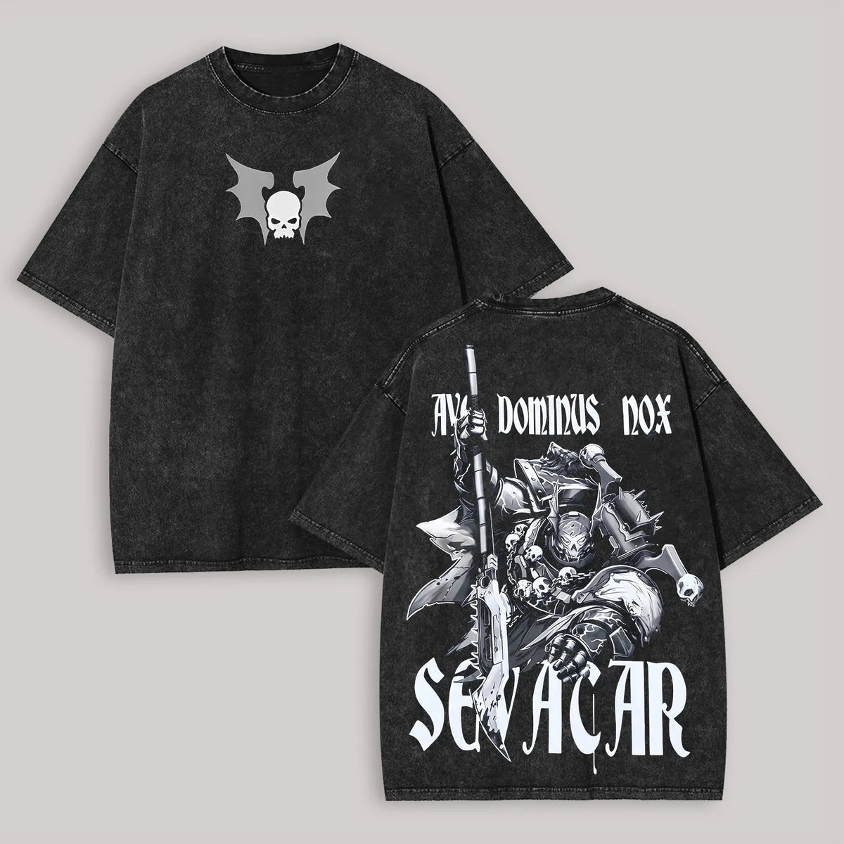 WH40K Printed Unisex Washed T-Shirt