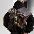 WH40K Game  Streetwear Vintage Plush Hoodie