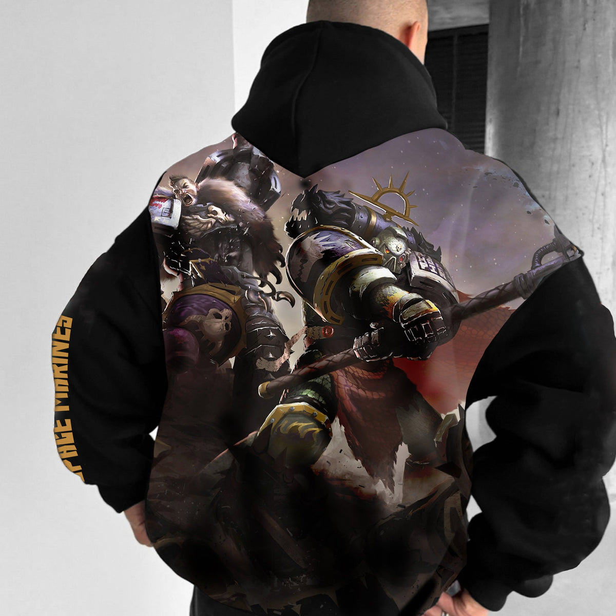 WH40K Game  Streetwear Vintage Plush Hoodie