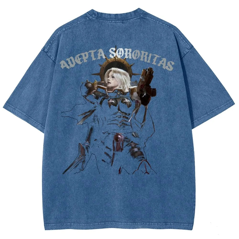 Unisex Fit Washed T-Shirt 丨WH40K