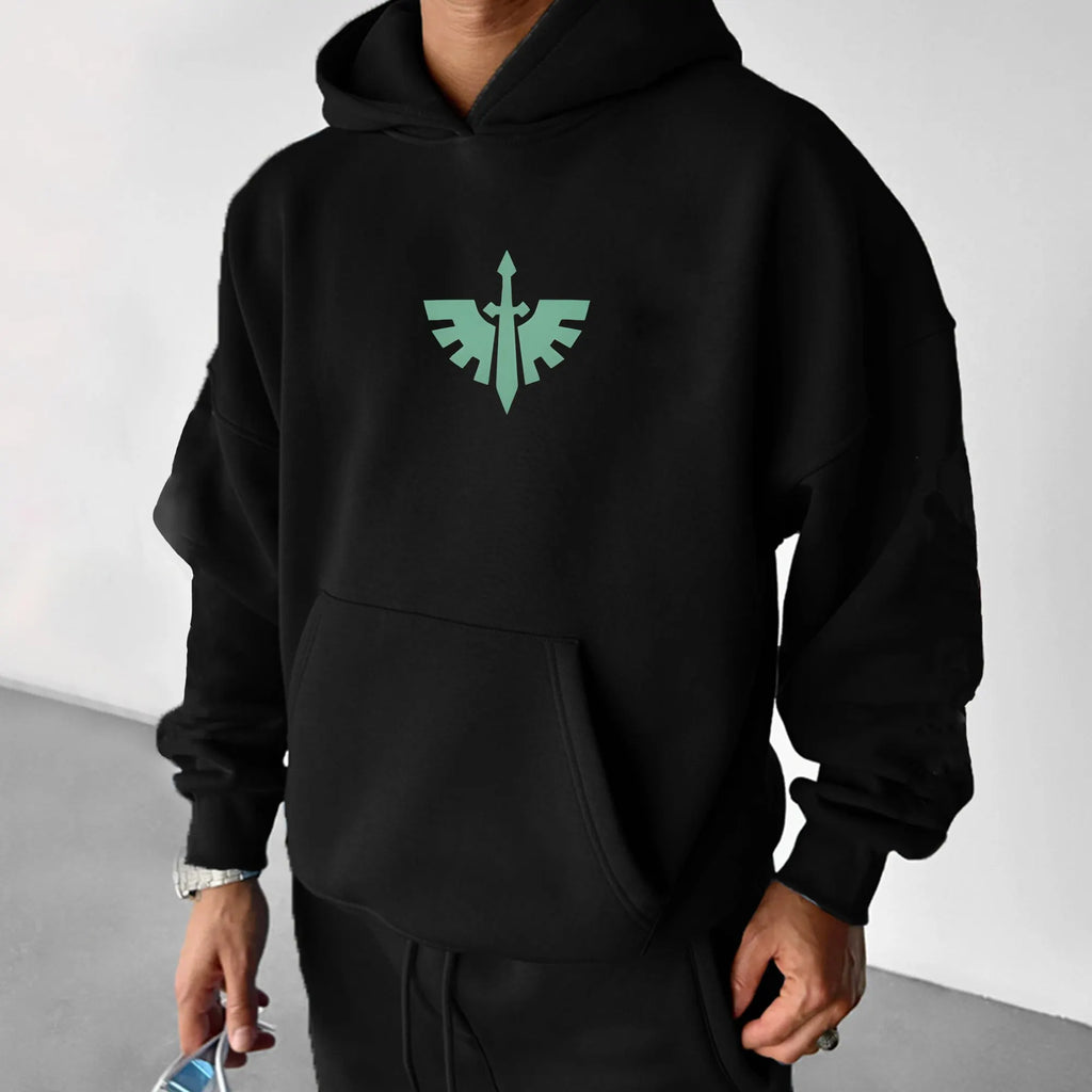 WH40K Game  Streetwear Vintage Plush Hoodie