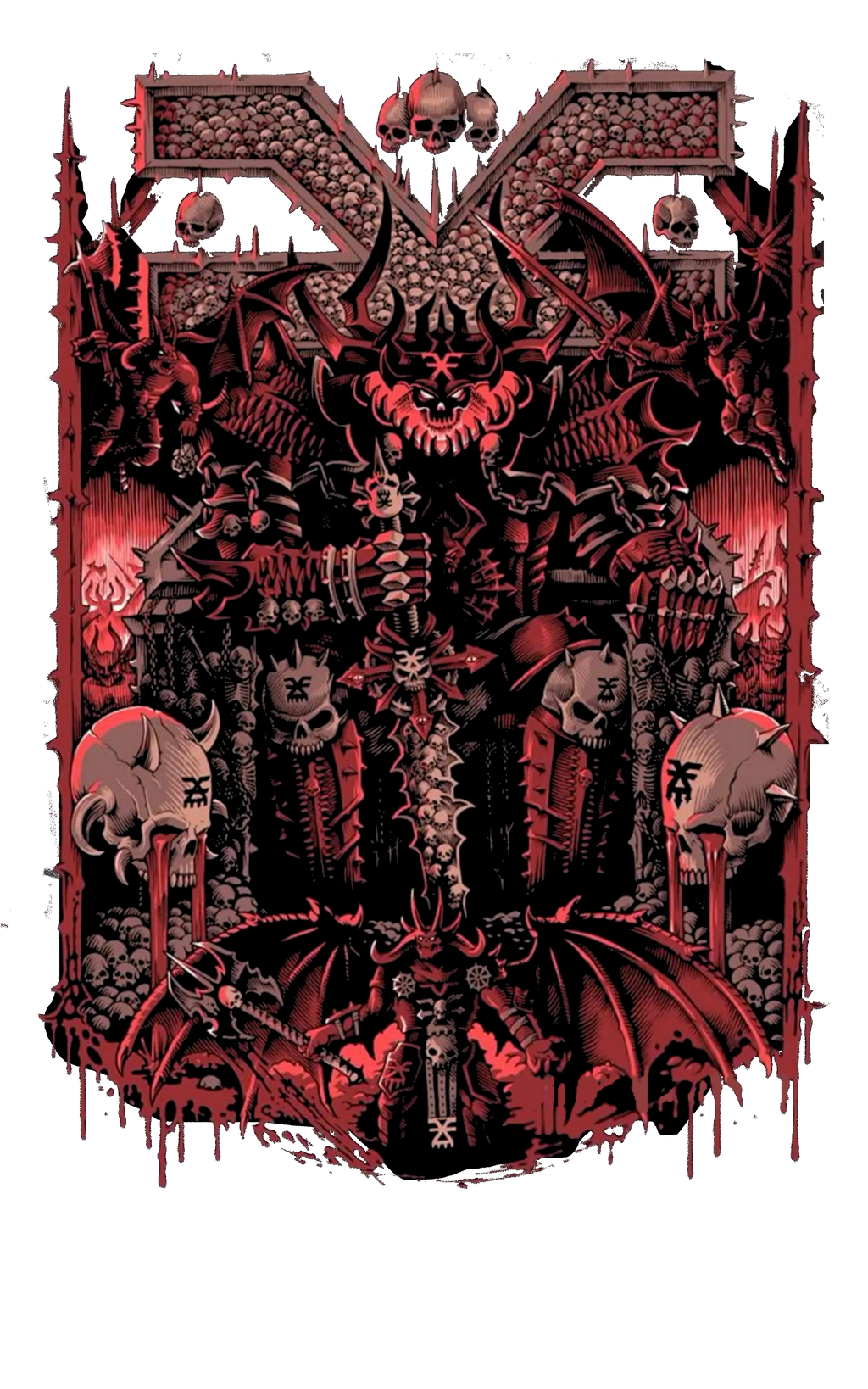 WH40K 40 Washed Unisex T-Shirt