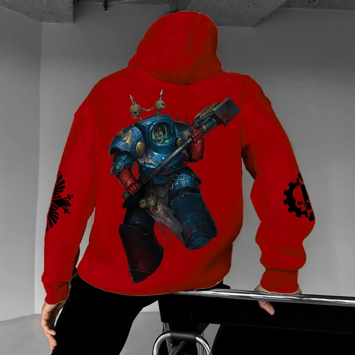 Unisex Anime Graphic Streetwear Vintage Hoodie