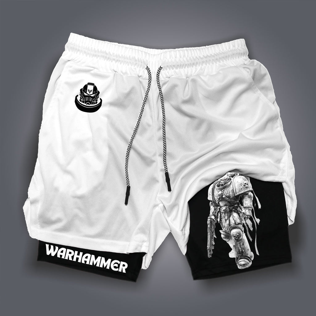 Space Marine of WH40K Art Casual Streetwear Shorts