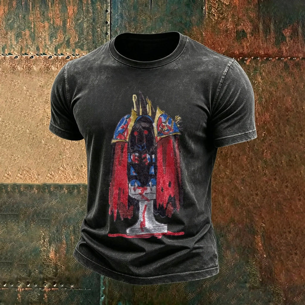 WH40K-Unisex Anime Inspired Vintage Washed T-Shirt