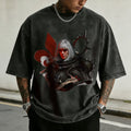 WH40K-Unisex Anime Inspired Vintage Washed T-Shirt
