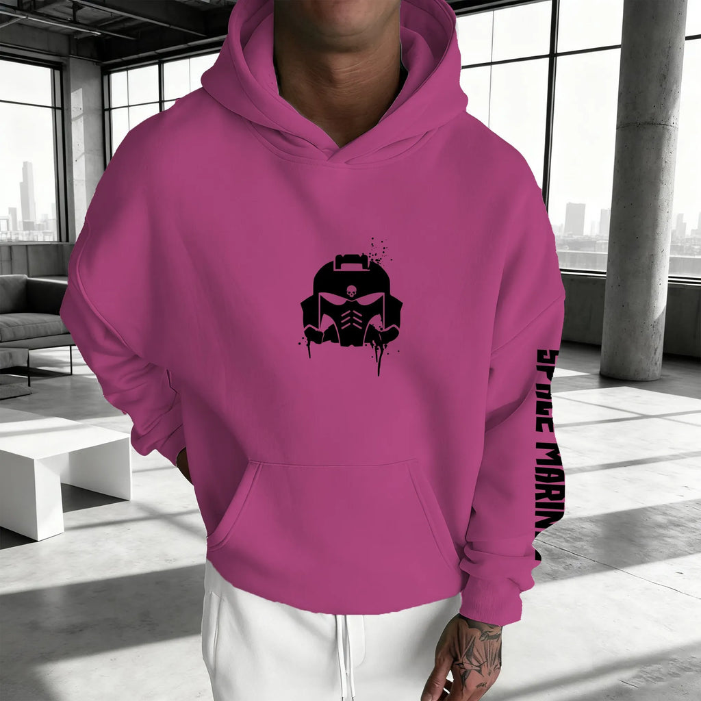 WH40K Game  Streetwear Vintage Plush Hoodie