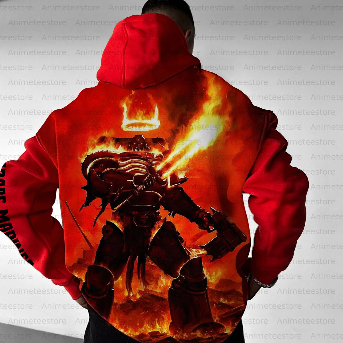 WH40K Game  Streetwear Vintage Hoodie
