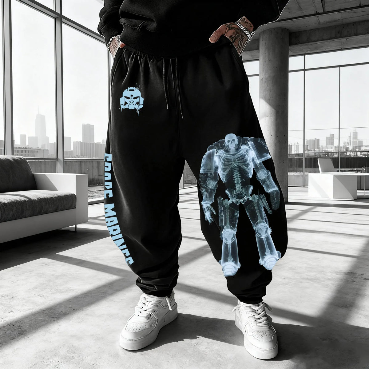 WH40K Game Casual Streetwear Pants