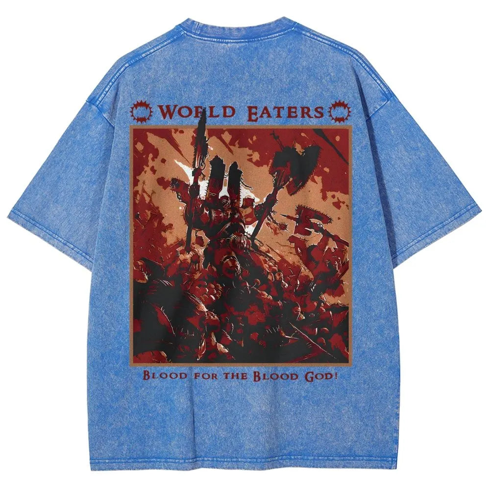 Unisex Fit Washed T-Shirt 丨WH40K