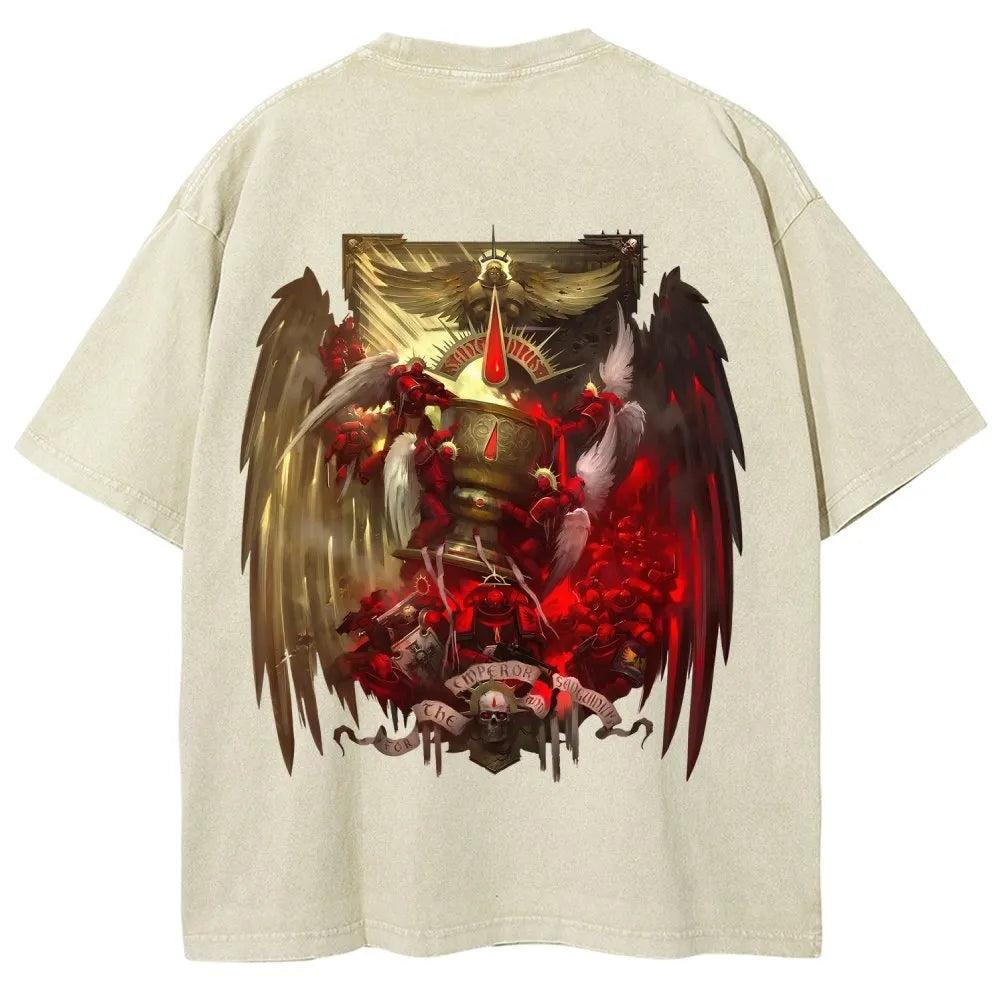 Unisex Fit Washed T-Shirt 丨WH40K
