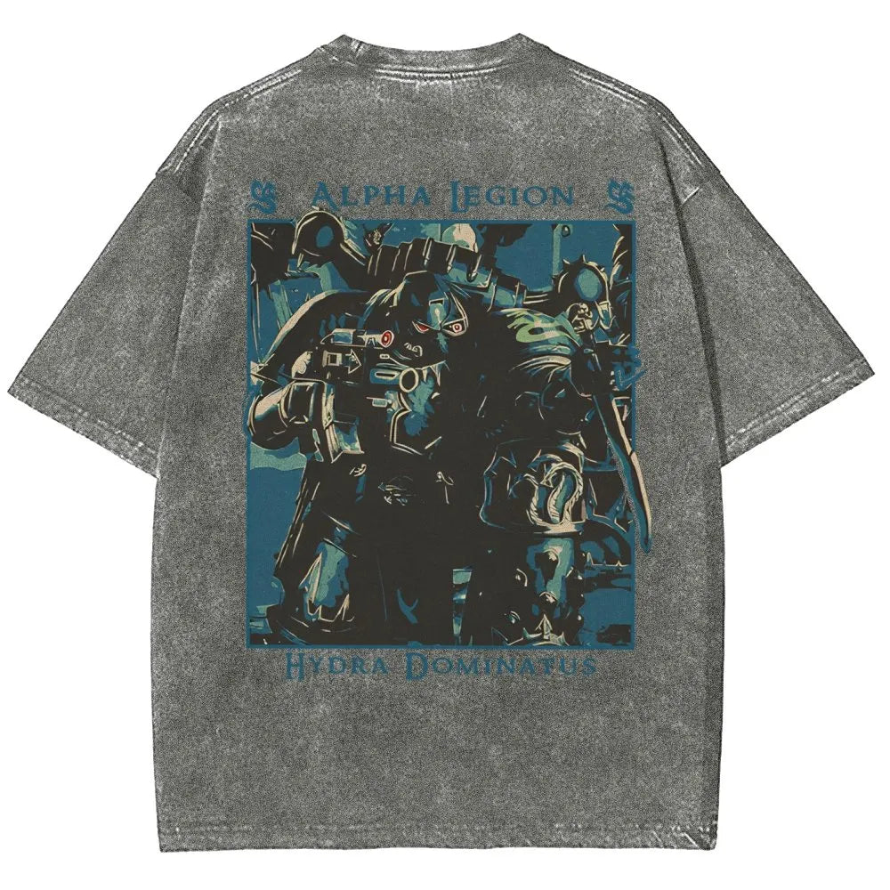 Unisex Fit Washed T-Shirt 丨WH40K