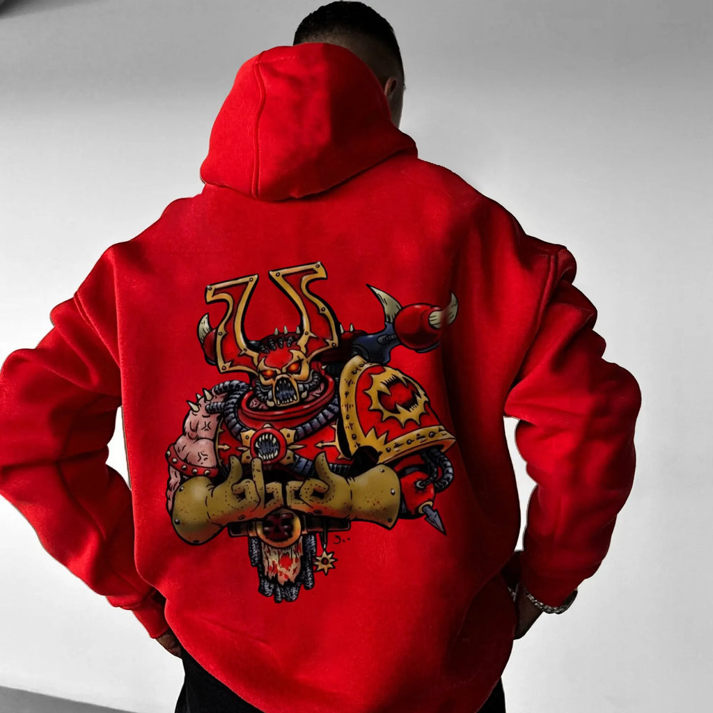 WH40K Game  Streetwear Vintage Plush Hoodie