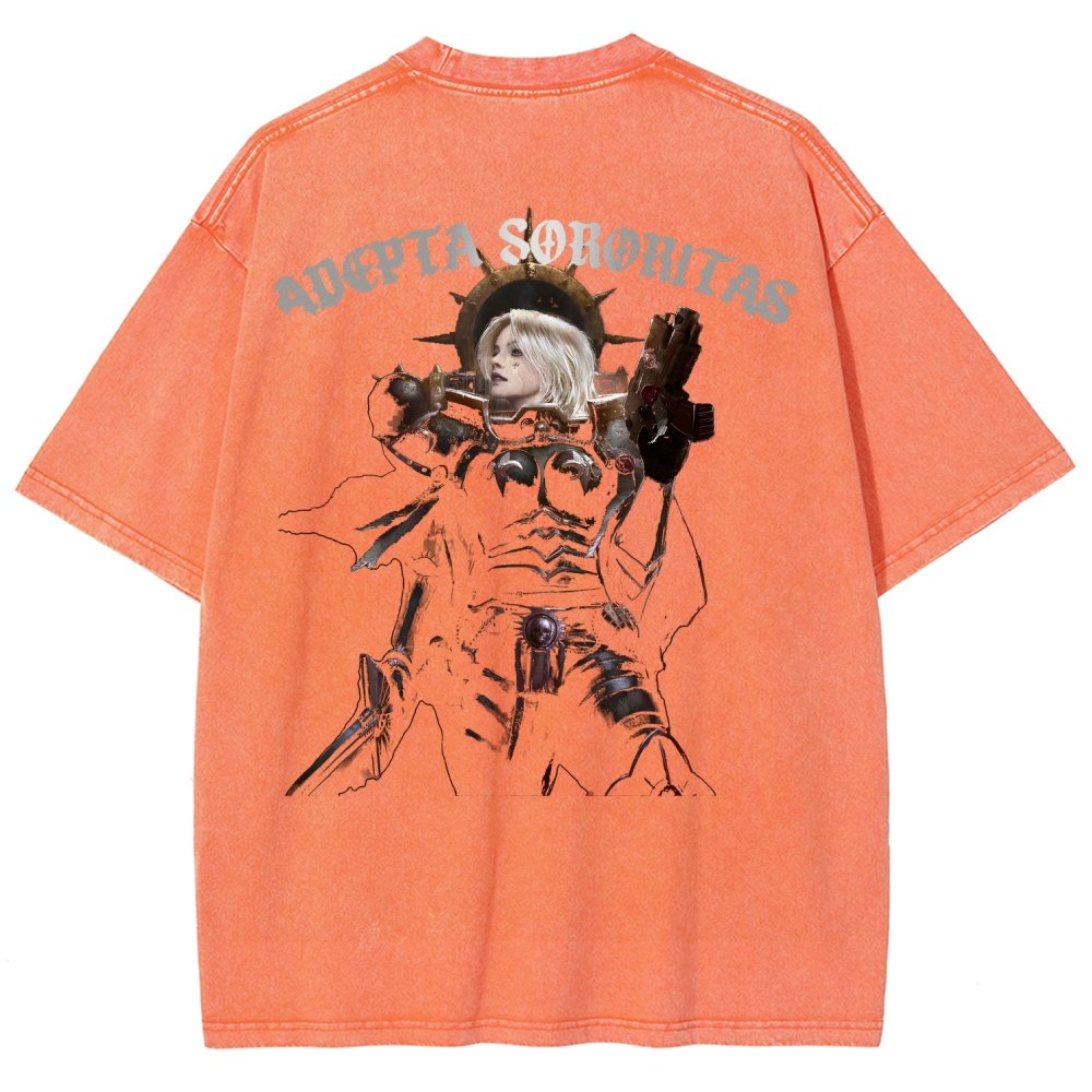 Unisex Fit Washed T-Shirt 丨WH40K