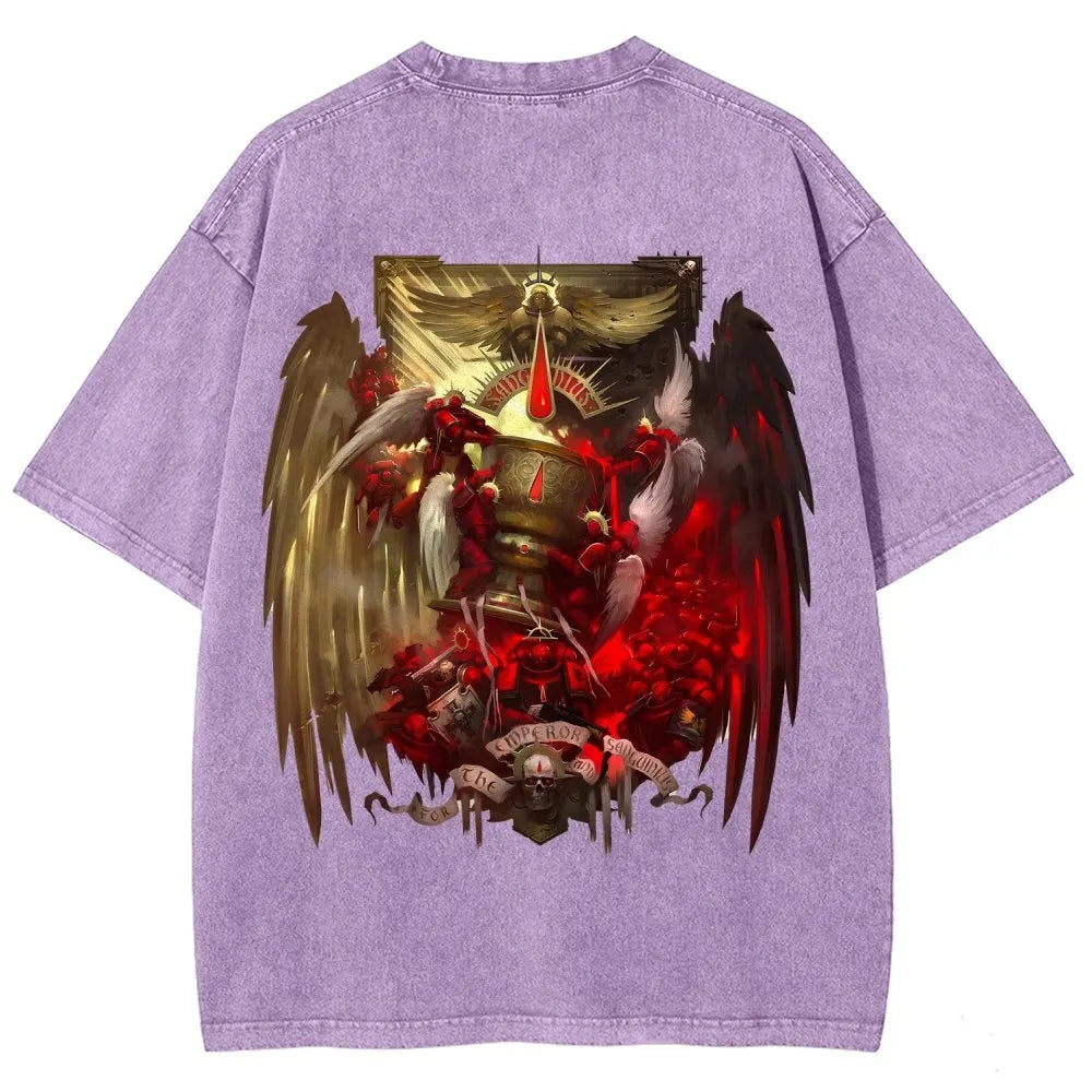 Unisex Fit Washed T-Shirt 丨WH40K
