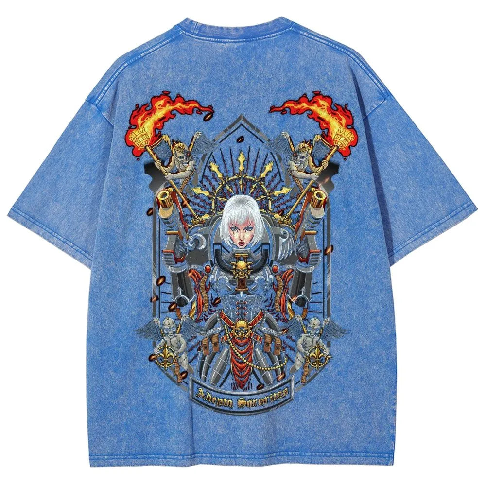 Unisex Fit Washed T-Shirt 丨WH40K