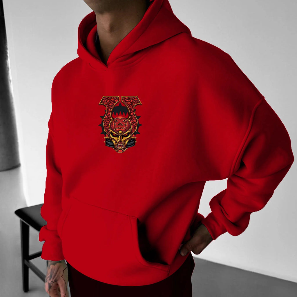 WH40K Game  Streetwear Vintage Plush Hoodie
