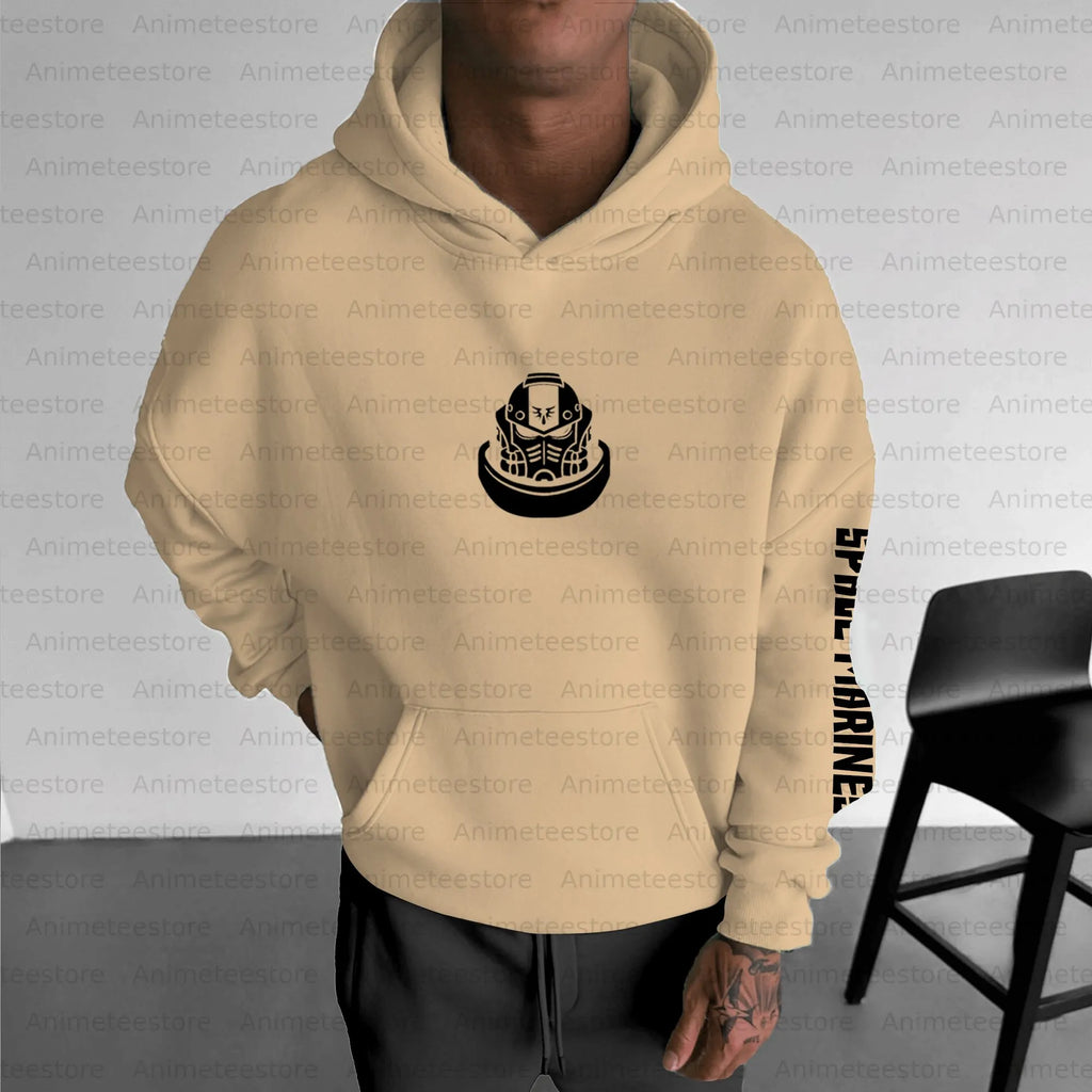 WH40K Game  Streetwear Vintage Plush Hoodie