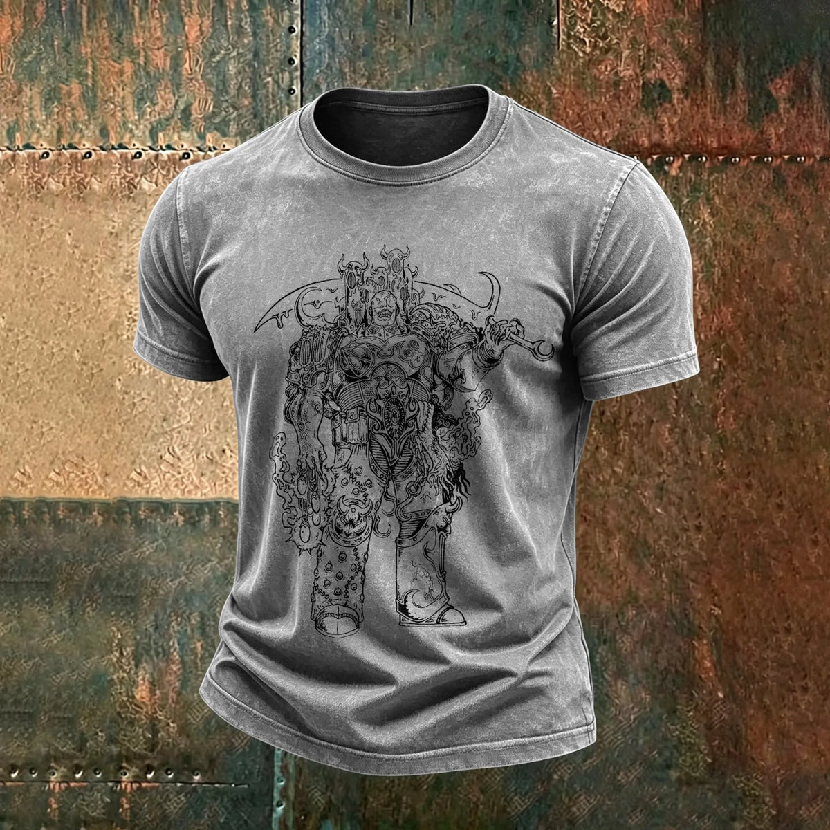 WH40K-Unisex Anime Inspired Vintage Washed T-Shirt