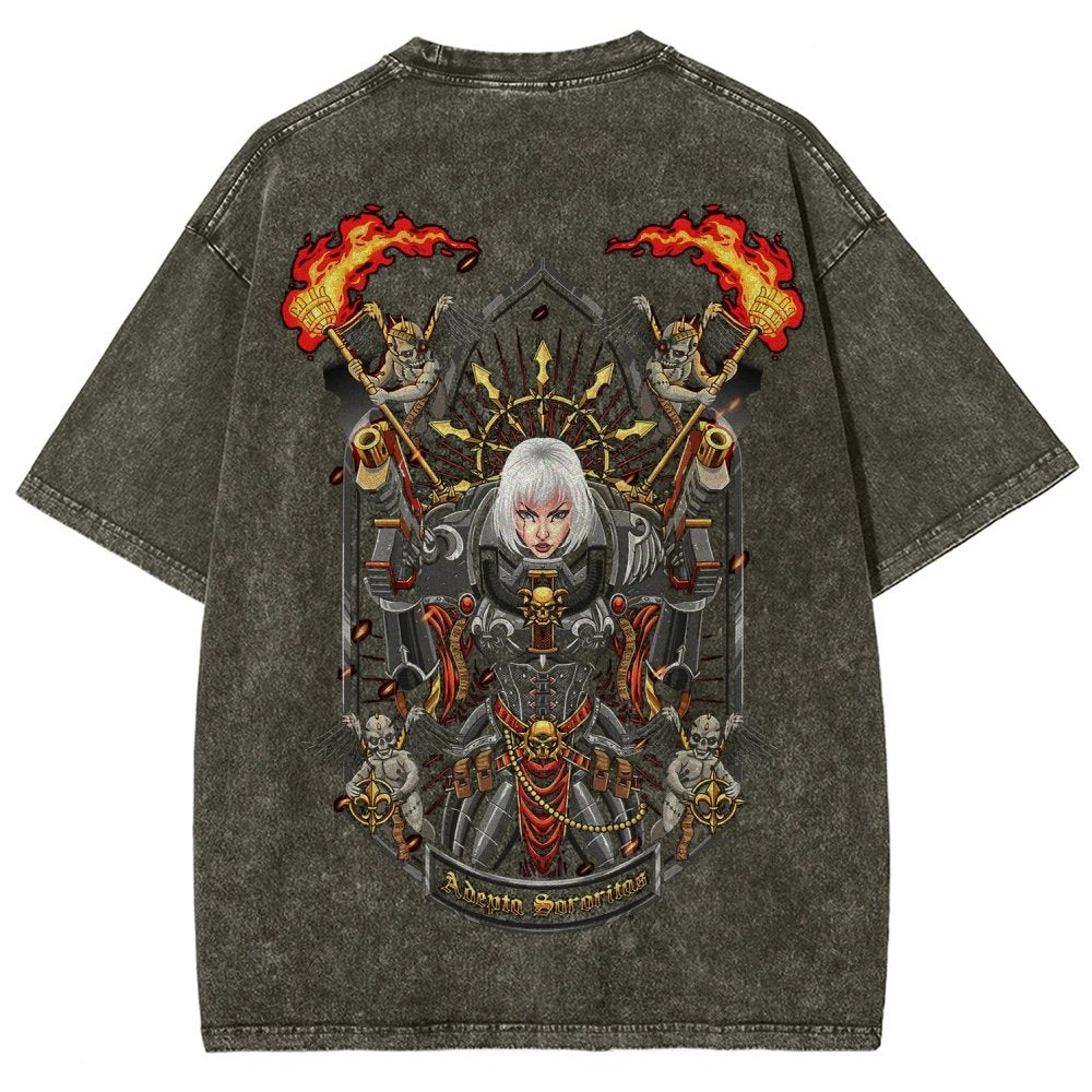 Unisex Fit Washed T-Shirt 丨WH40K