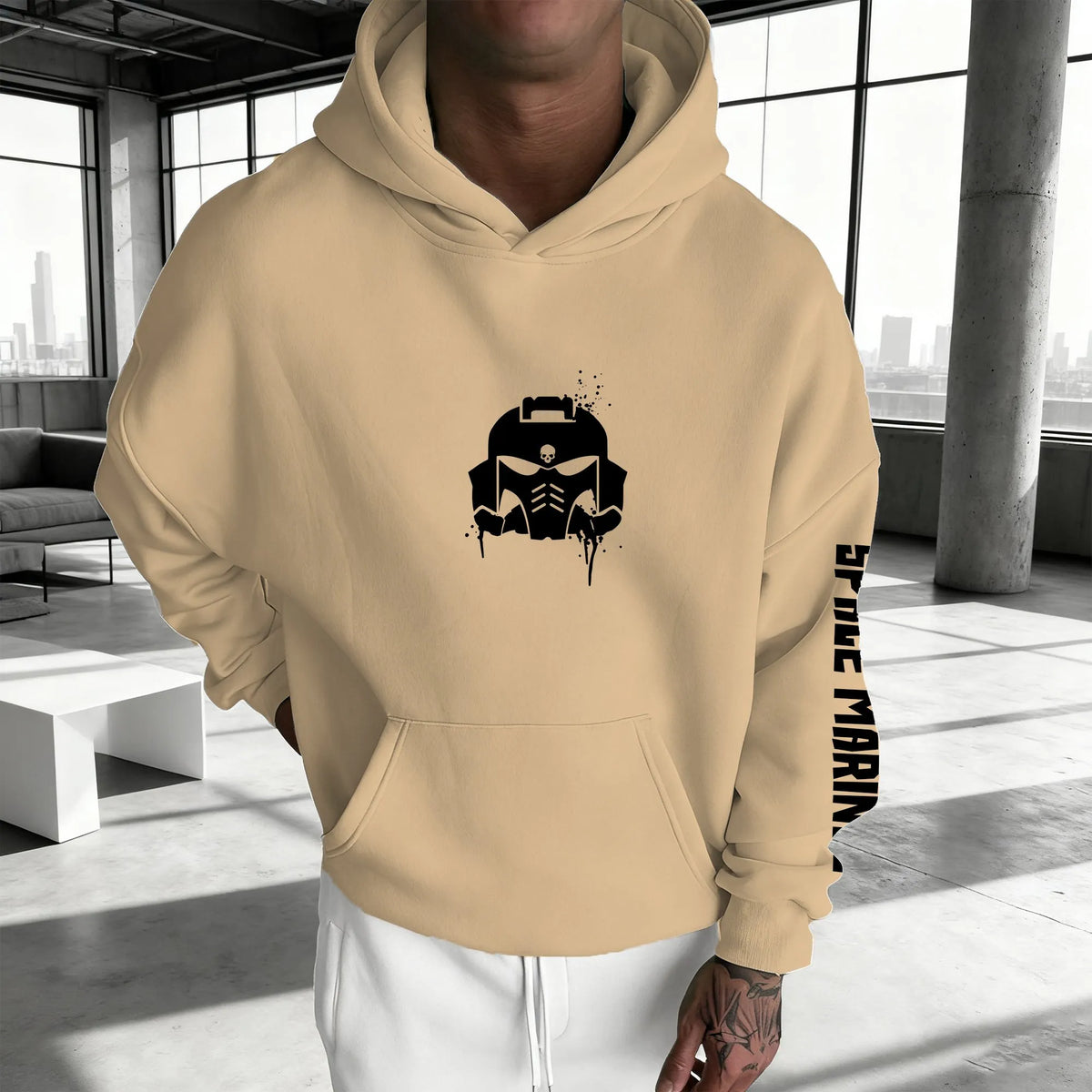 WH40K Game  Streetwear Vintage Plush Hoodie