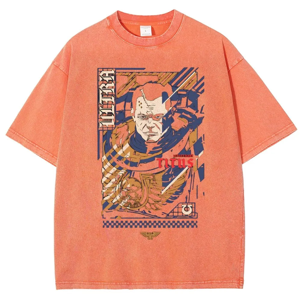 Unisex Fit Washed T-Shirt 丨WH40K