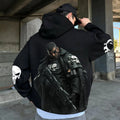 Unisex Nick Fury Graphic Streetwear Vintage Hoodie| WH40K