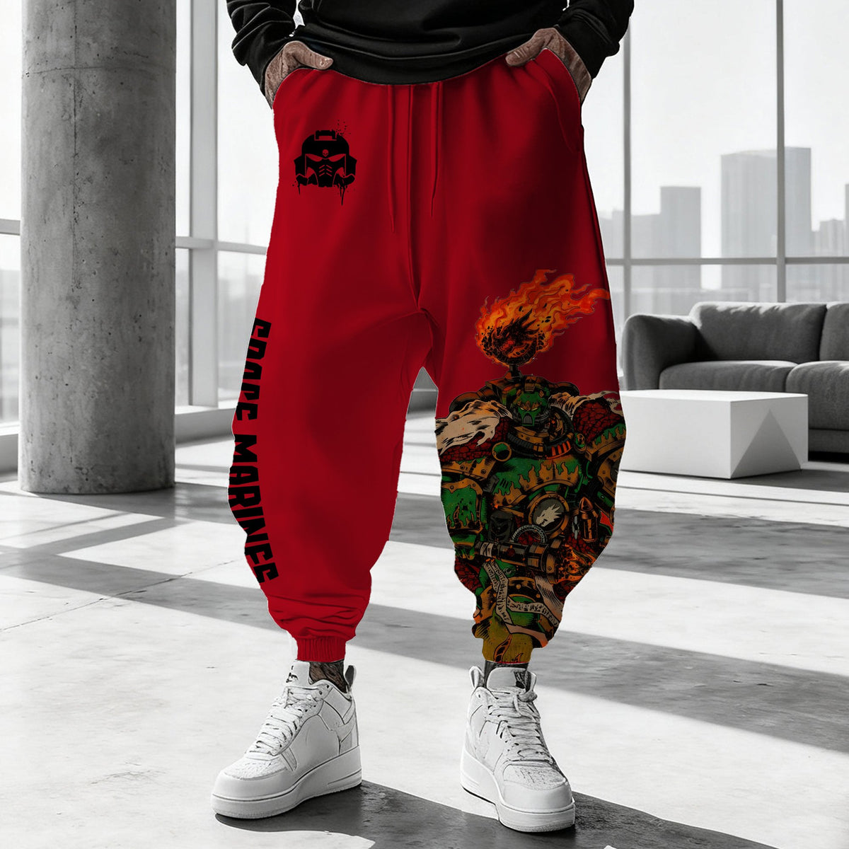 WH40K Game Casual Streetwear Pants