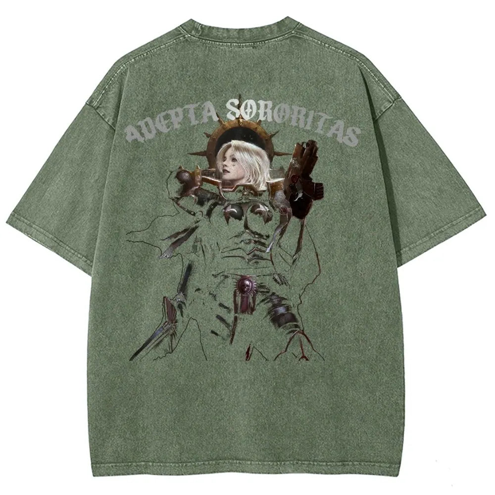 Unisex Fit Washed T-Shirt 丨WH40K