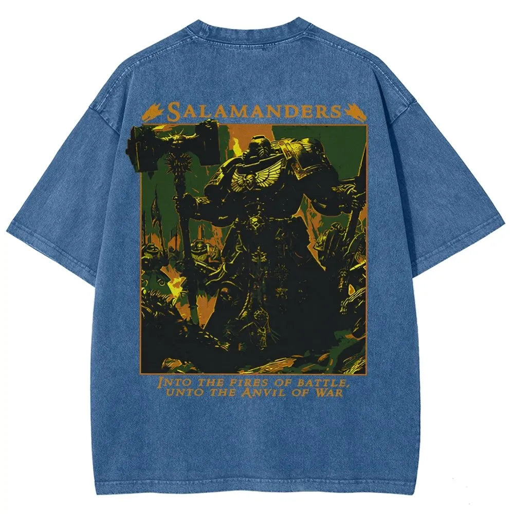 Unisex Fit Washed T-Shirt 2508020355丨WH40K