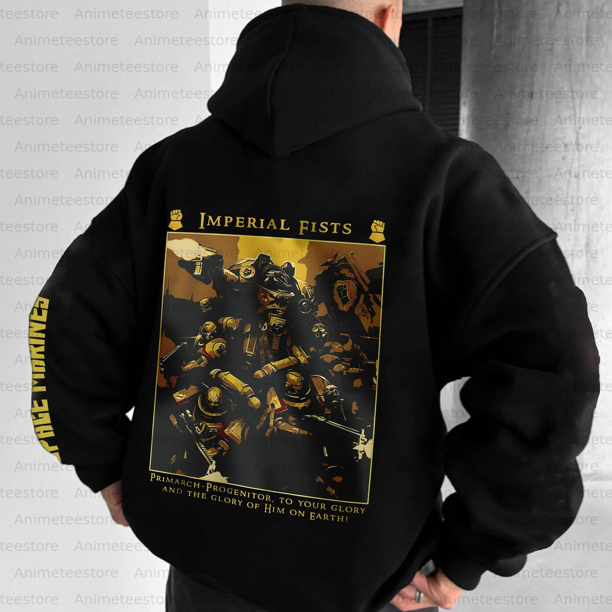WH40K Game  Streetwear Vintage Hoodie