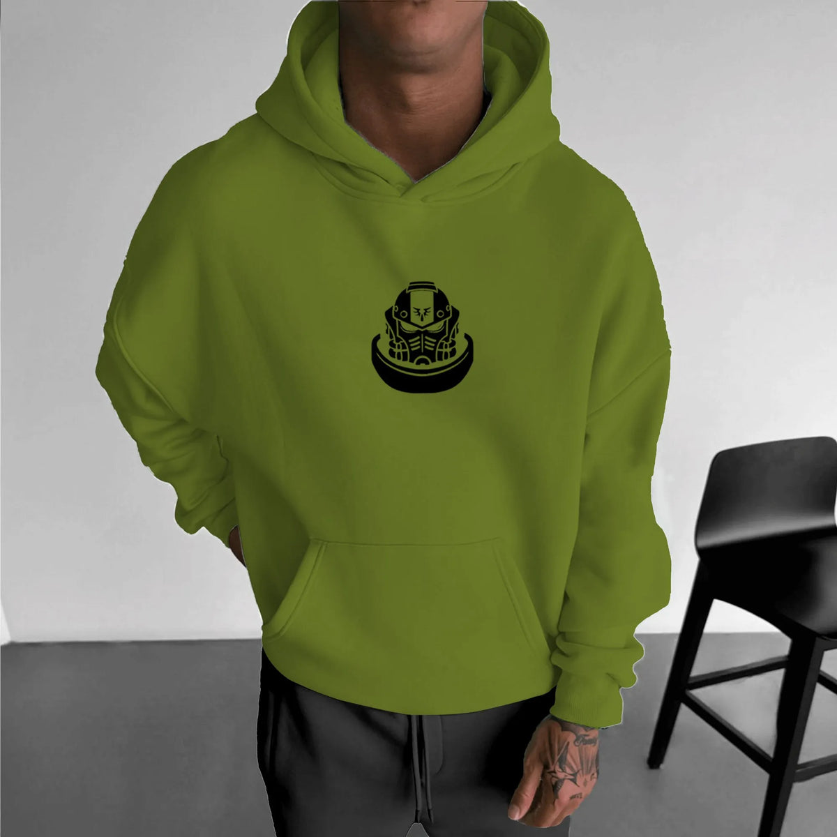 WH40K Game  Streetwear Vintage Plush Hoodie