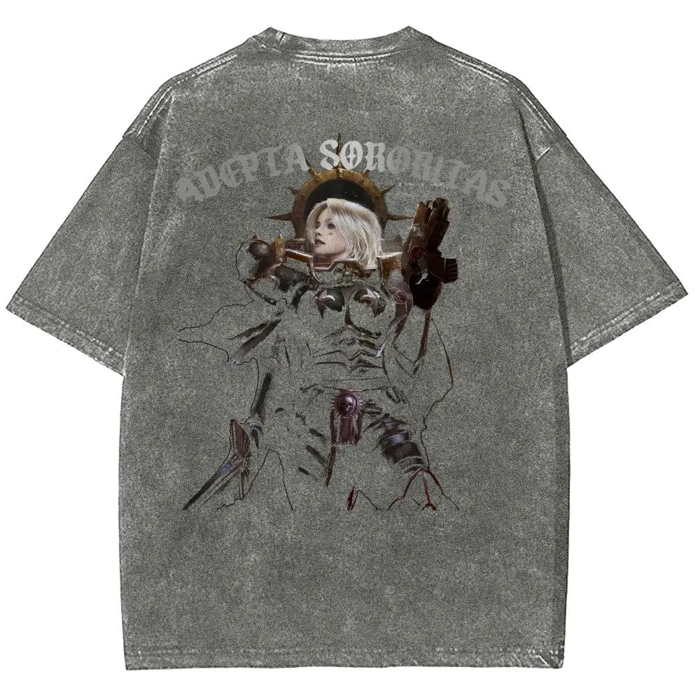 Unisex Fit Washed T-Shirt 丨WH40K